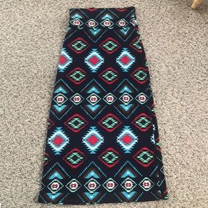 Long Arizona print skirt